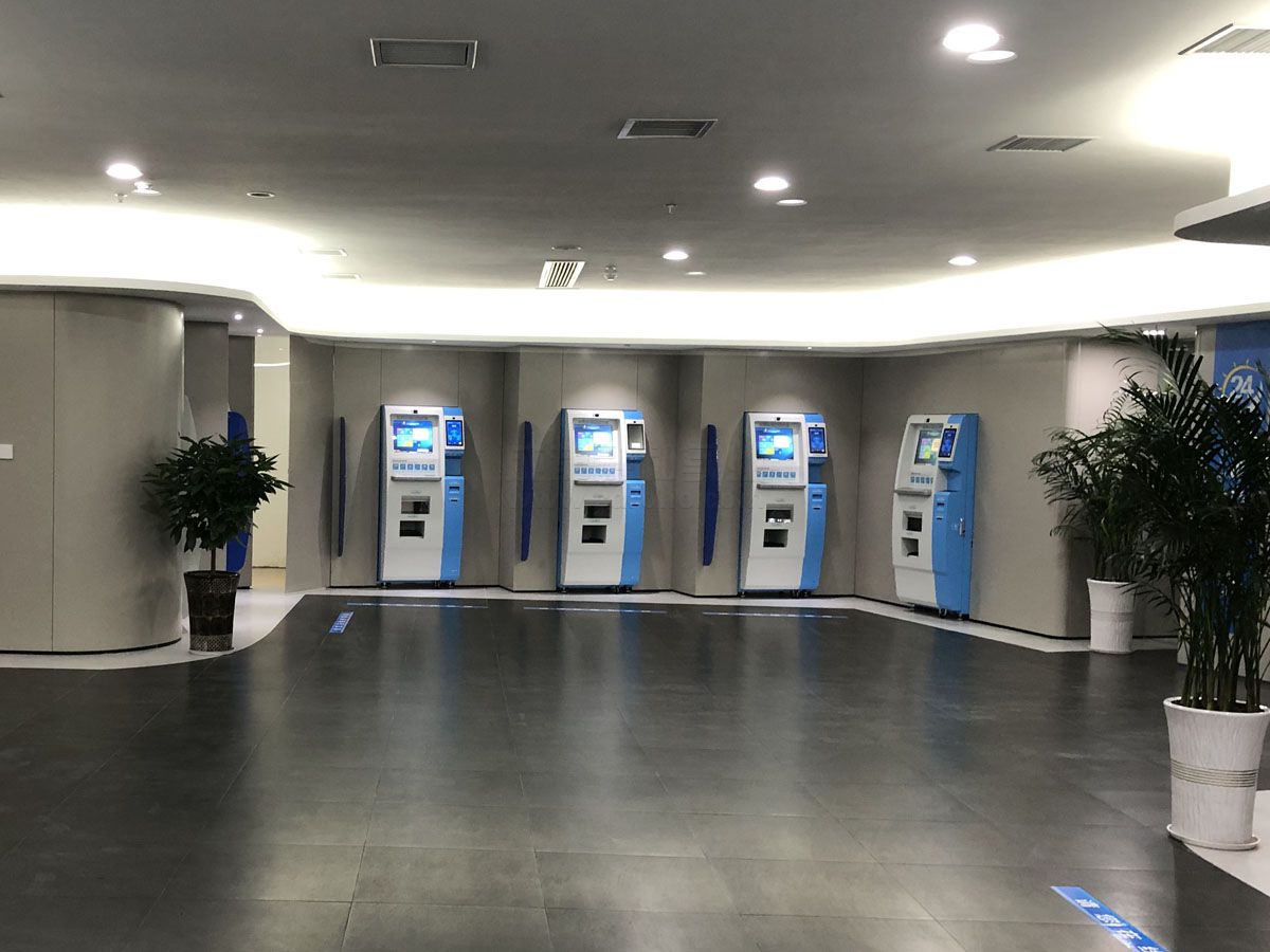 四川達(dá)州渠縣智慧稅務(wù)自助終端機(jī)安裝項目效果圖