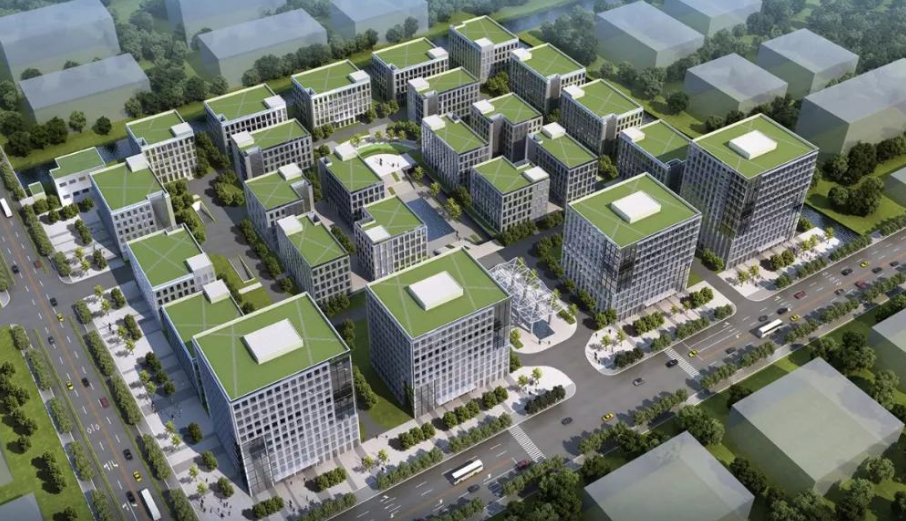 從智慧城市到智慧園區(qū)，由外到內(nèi)的智慧戰(zhàn)略規(guī)劃。效果圖